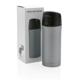 Metallic Easy Lock Vacuum Mug
