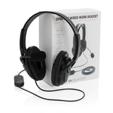 Over Ear Wired Work Headset