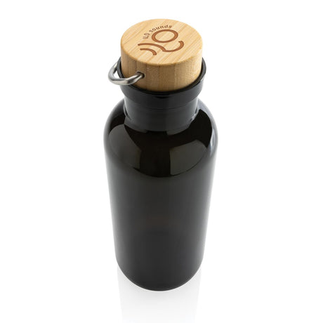 Rcs Rpet Bottle With Bamboo Lid And Handle