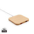 Bamboo 5W Wireless Charger With Usb