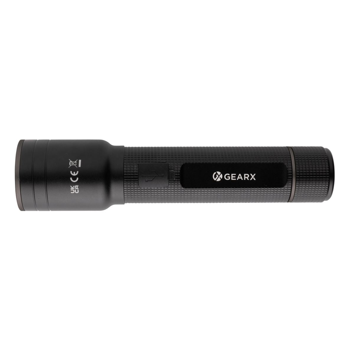 Rcs Recycled Aluminium Usb-Rechargeable Heavy Duty Torch