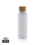 Wood Rcs Certified Recycled Stainless Steel Vacuum Bottle