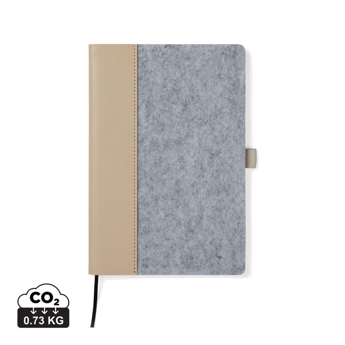 Vinga Albon Grs Recycled Felt Notebook