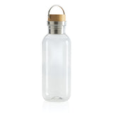Rcs Rpet Bottle With Bamboo Lid And Handle