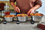 Black+Blum Mealprep Box 3Pcs Set Small, Medium, Large