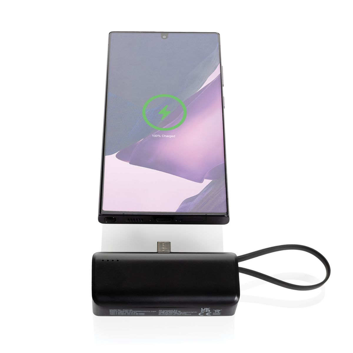 Powerlink Rcs Rplastic 3000 Mah Powerbank Usb C Connector