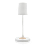 Zenara Rcs Recycled Plastic And Cork 15W Wireless Desk Lamp