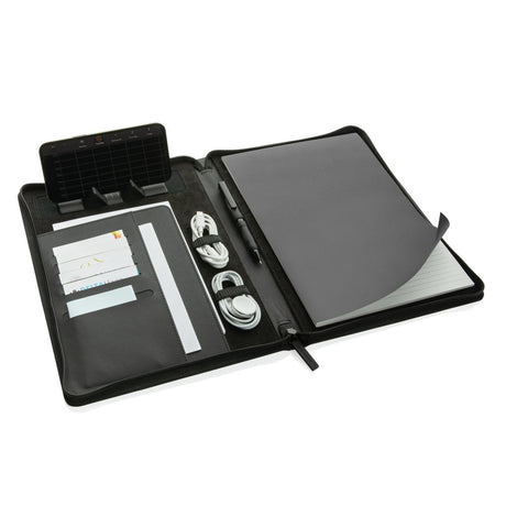 Swiss Peak Heritage Rcs Rpu A4 Portfolio With Zipper