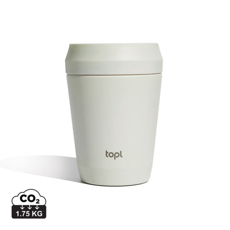 Topl Recycled Steel To Go Tumbler Patented 360 Lid