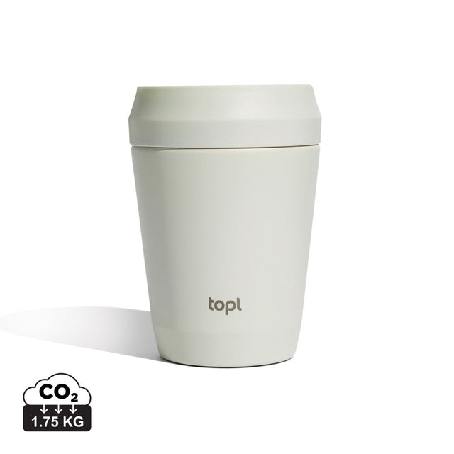 Topl Recycled Steel To Go Tumbler Patented 360 Lid