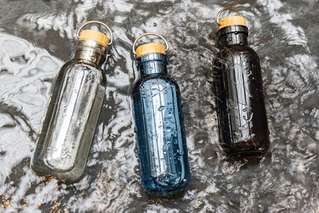 Rcs Rpet Bottle With Bamboo Lid And Handle