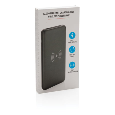 10.000 Mah Fast Charging 10W Wireless Powerbank With Pd