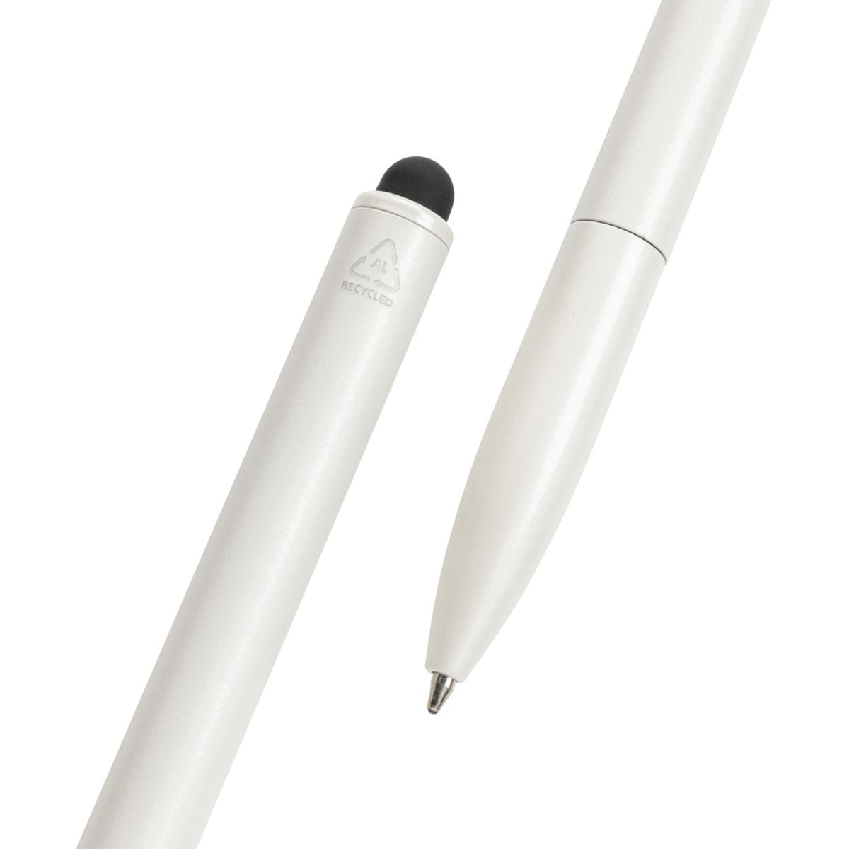 Kymi Rcs Certified Recycled Aluminium Pen With Stylus