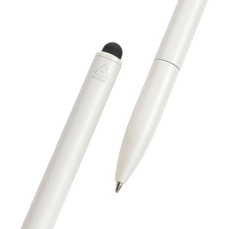Kymi Rcs Certified Recycled Aluminium Pen With Stylus