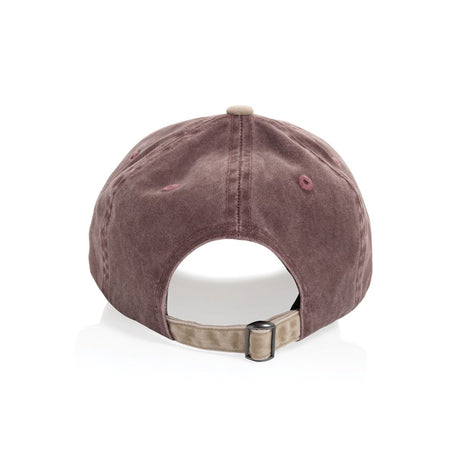 Beau Aware™ Washed 6 Panel 270Gsm Cotton Twill Two Tone Cap