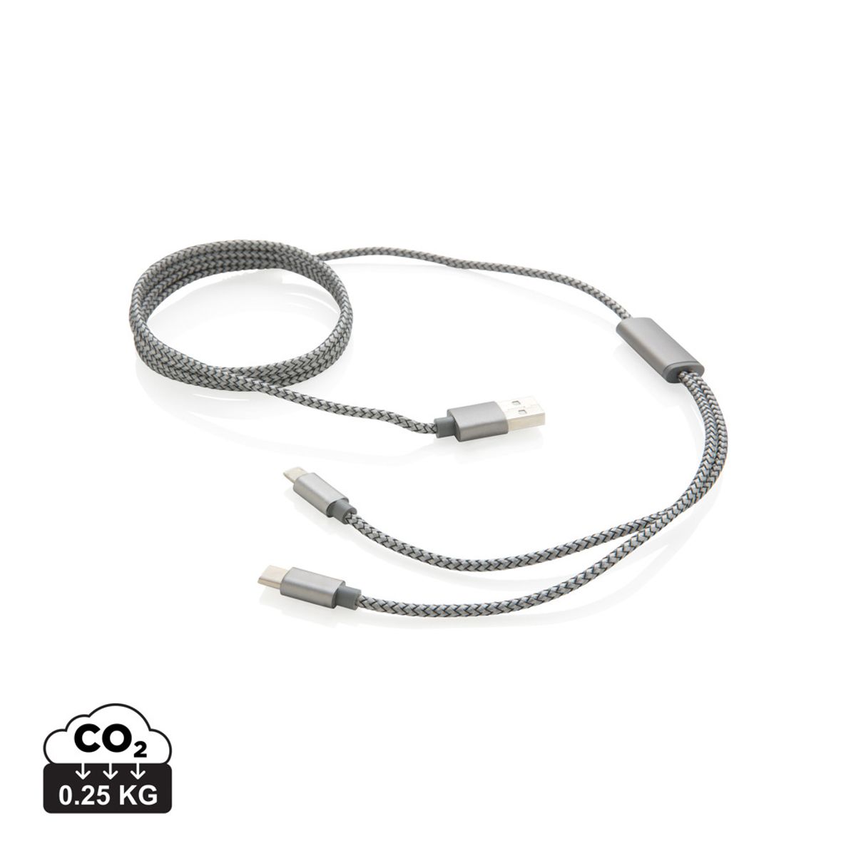 3-In-1 Braided Cable