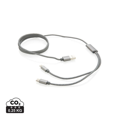 3-In-1 Braided Cable