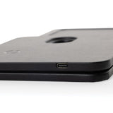 Swiss Peak 3 In 1 Rcs Recycled Pu Wireless Charger Desk Tray