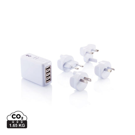 Travel Plug With 4 Usb Ports