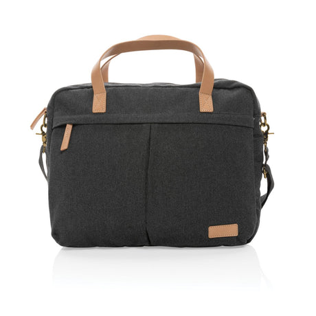 Impact Aware™ 16 Oz. Recycled Canvas Laptop Bag
