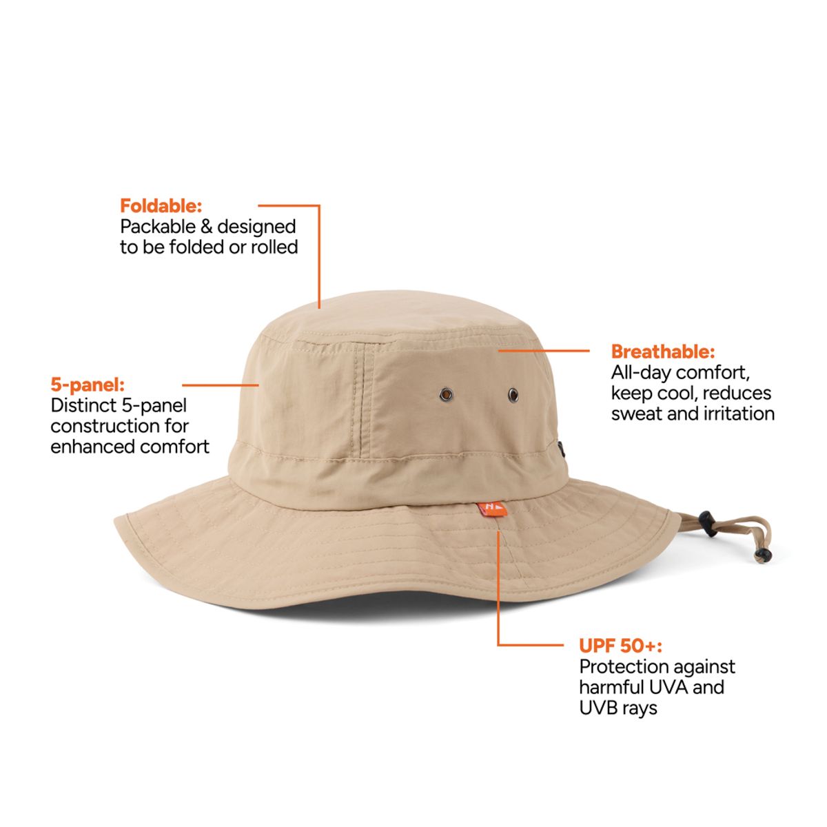 Nordic Drift Rcs Horizon Upf 50+ Bucket Hat