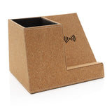 Cork Pen Holder And 5W Wireless Charger