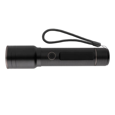 Rcs Recycled Aluminium Usb-Rechargeable Heavy Duty Torch