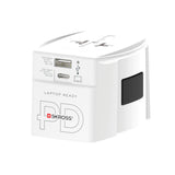 Skross World Travel Adapter Muv 65W Pd With Usb C Cable