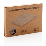 Cork Secure Rfid Slim Wallet