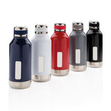 Leak Proof Vacuum Bottle With Logo Plate