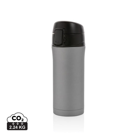 Metallic Easy Lock Vacuum Mug