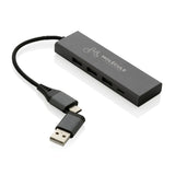 Terra Rcs Recycled Aluminium Hub With 3 Usb Ports