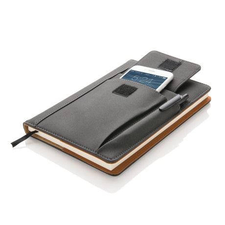 Notebook With Phone Pocket