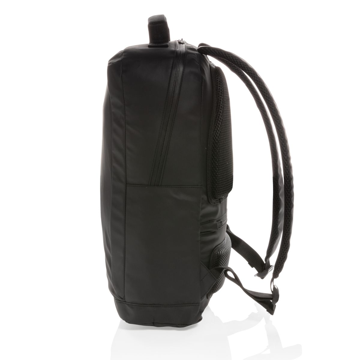 Fashion Black 15.6" Laptop Backpack Pvc Free