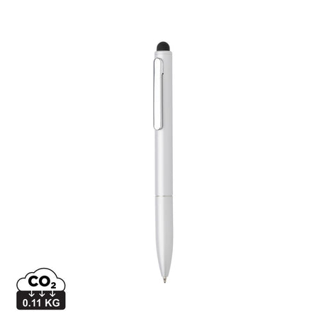 Kymi Rcs Certified Recycled Aluminium Pen With Stylus