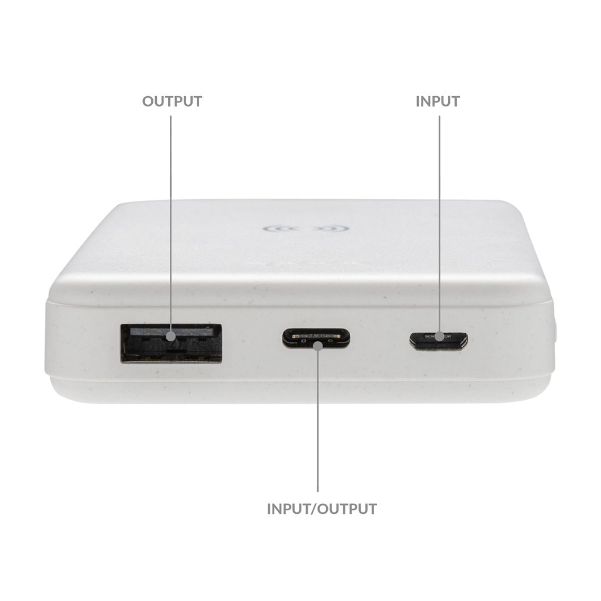 Rcs Recycled Plastic 5.000 Mah 5W Wireless Powerbank