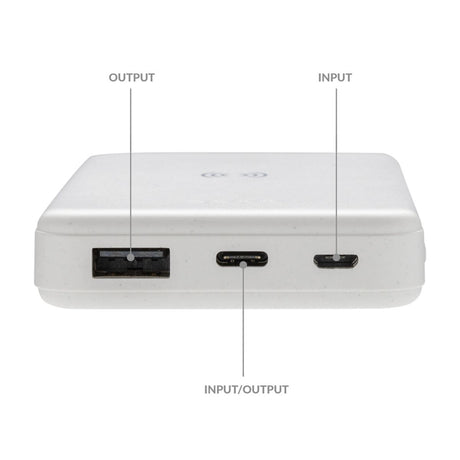Rcs Recycled Plastic 5.000 Mah 5W Wireless Powerbank