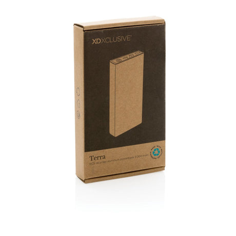 Terra Rcs pārstrādāta alumīnija ārējais akumulators 5000 mAh