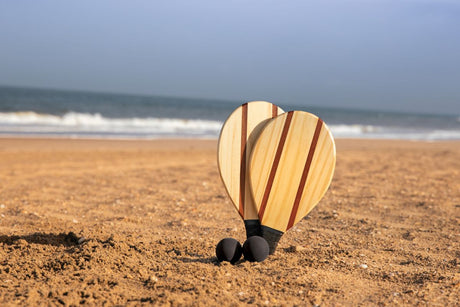 Wooden Frescobol Tennis Set
