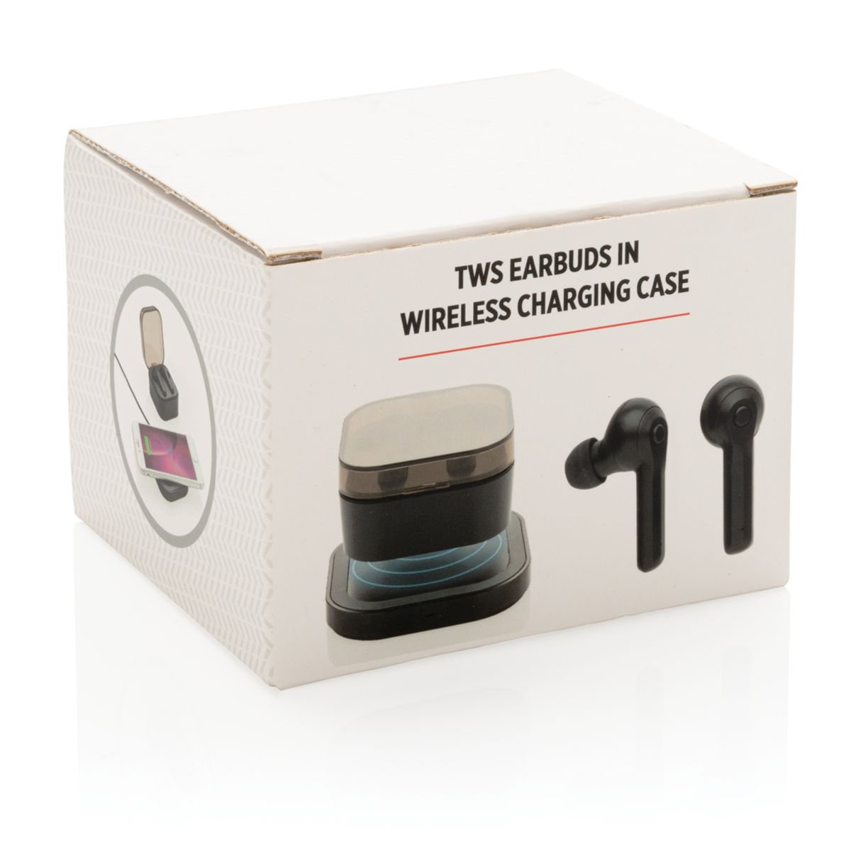 Tws Earbuds In Wireless Charging Case