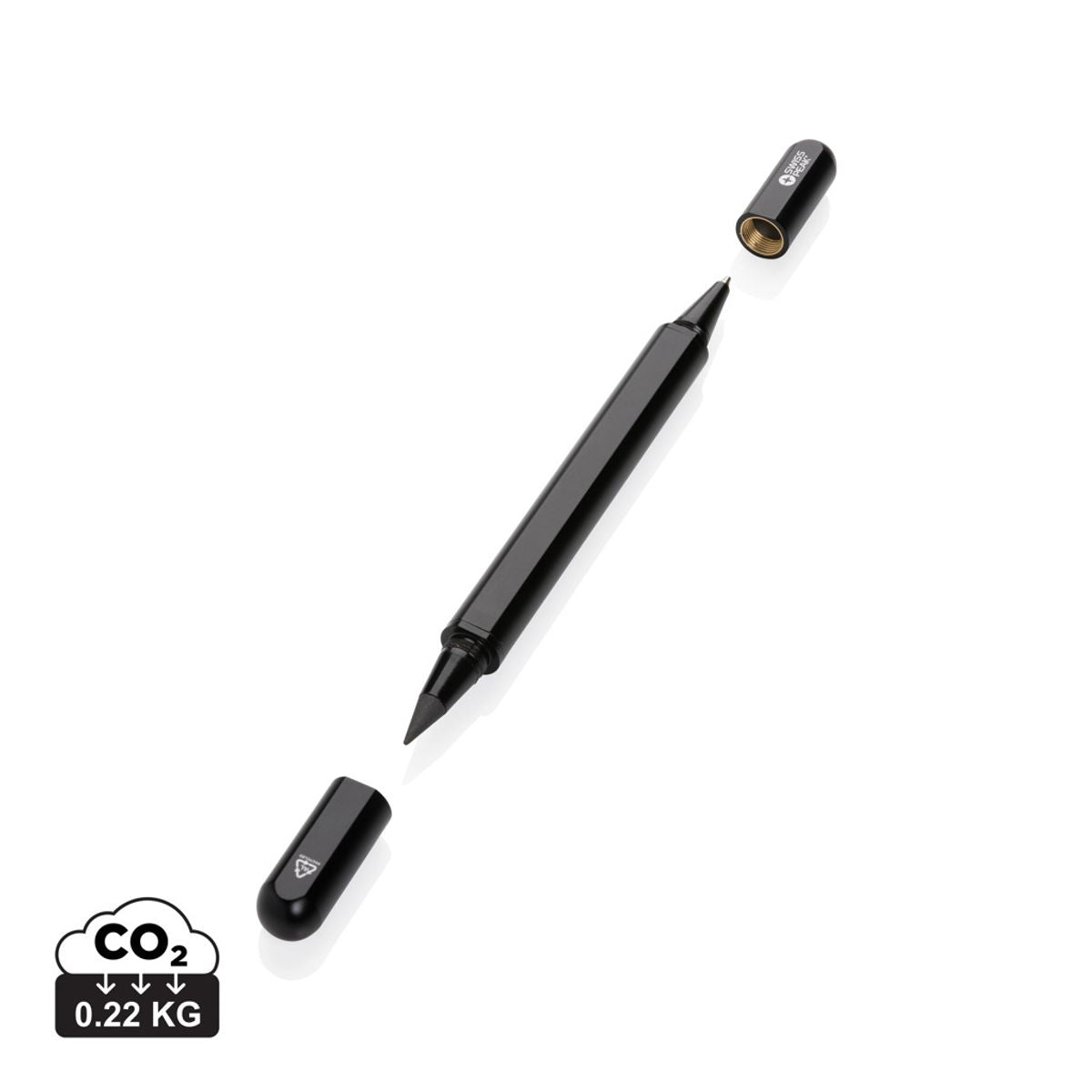 Swiss Peak Storm Rcs Recycled Aluminium Dual Tip Pen