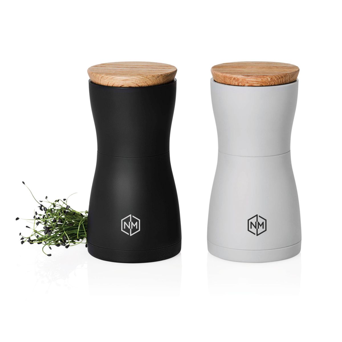 Adhoc Twin Salt And Pepper Mill Set