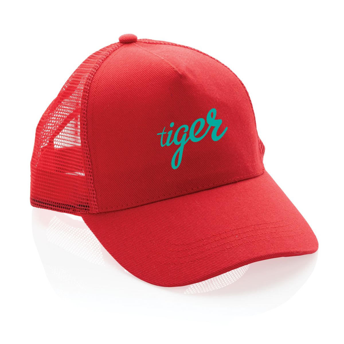 Impact Aware™ 5-daļu trucker cepure no matēta kokvilnas, 190 g