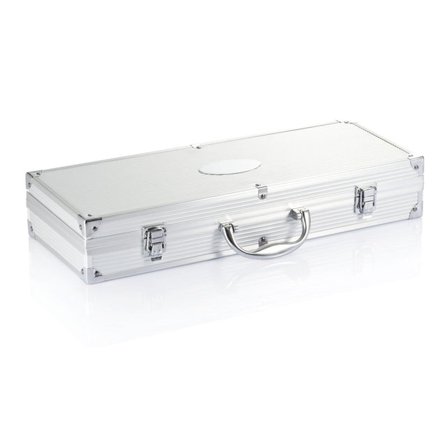 12 Pcs Barbecue Set In Aluminium Box