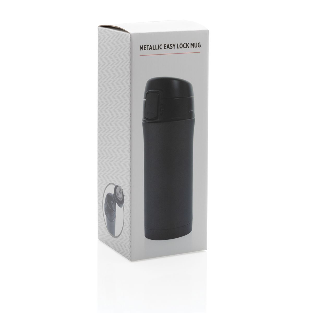 Metallic Easy Lock Vacuum Mug