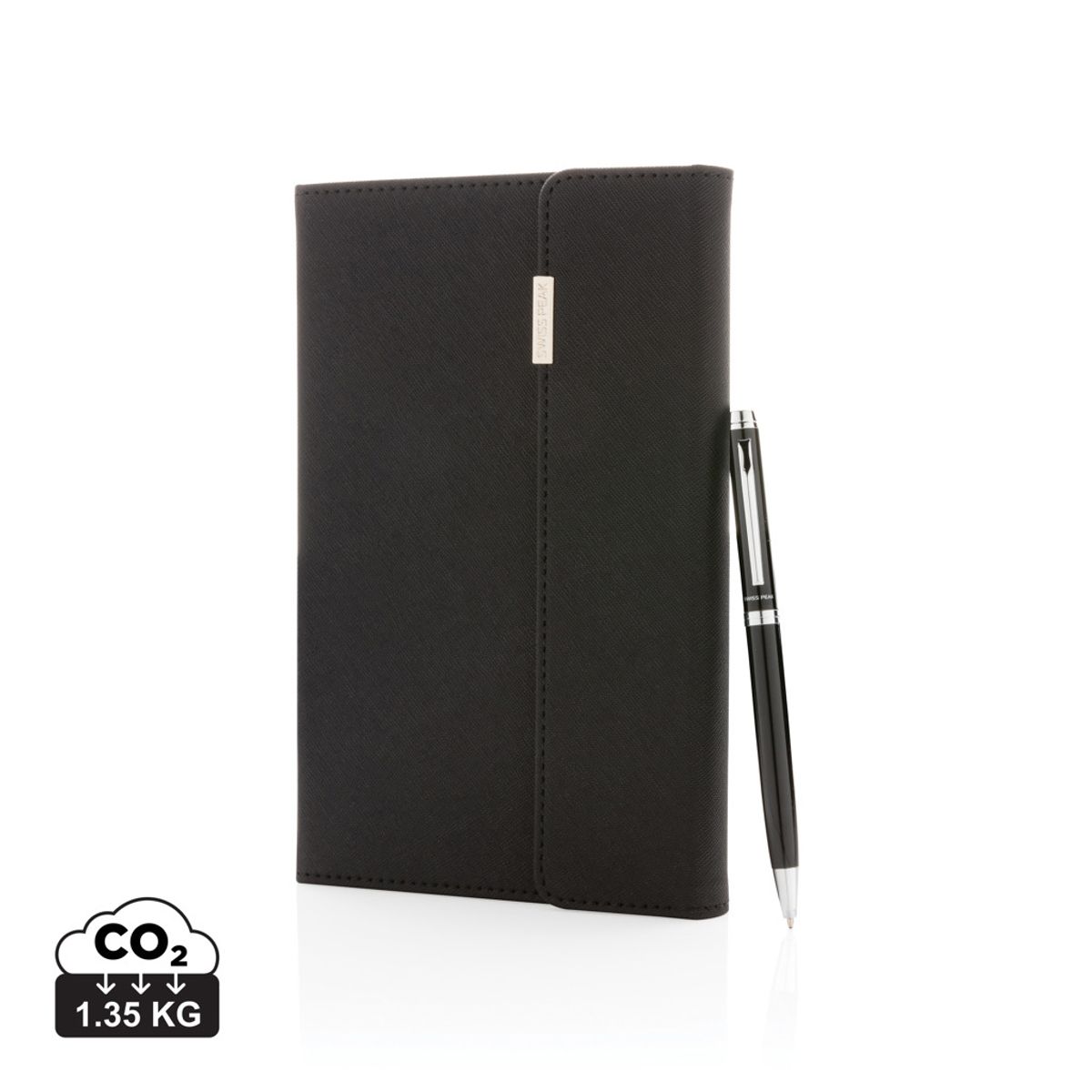 Swiss Peak Deluxe A5 Notebook And Pen Set