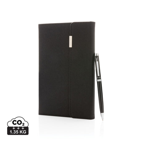 Swiss Peak Deluxe A5 Notebook And Pen Set