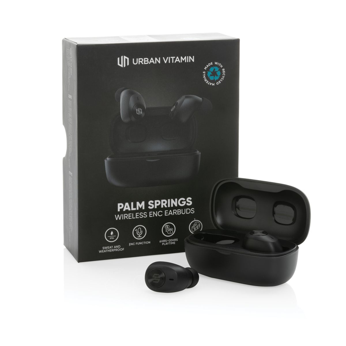 Urban Vitamin Palm Springs Rcs Rplastic Enc Earbuds