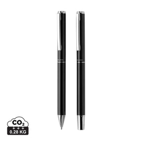 Swiss Peak Cedar Rcs Certified Recycled Aluminium Pen Set