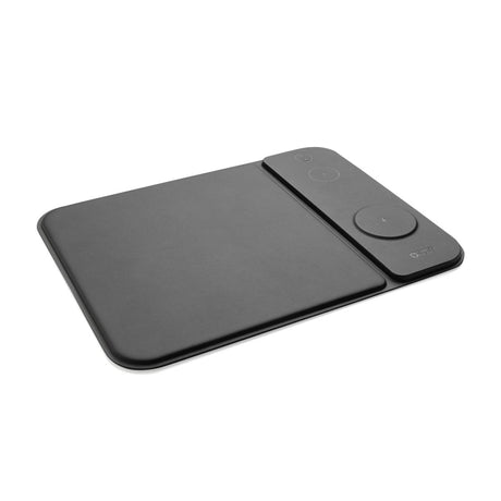 Swiss Peak Rcs pārstrādāta PU 15 W 3-in-1 uzlādējama peles paklājs